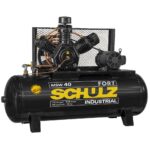 Compressor de Ar 40 Pés 425L Motor Aberto Trifásico 220/380V SCHULZ-MSW-40/425-MTA - Imagem 2
