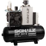 Compressor de Ar de Parafuso SRP 3015 Compact 59 Pés 183L 15HP 380V Trifásico SCHULZ-970.3893-0/V2