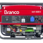 Gerador de Energia à Gasolina B4T-3500 E 7,0CV 3,5kVA Mono 110/220V AVR com Partida Elétrica BRANCO-90315545 - Imagem 2