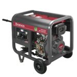 Gerador de Energia à Diesel Monofásico 5,5Kva 110/220V BD-6500 Partida Elétrica BRANCO-90304423