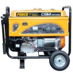 Gerador de Energia à Gasolina GM5500E Portátil 4T Partida Elétrica 6,0 Kva 110/220V com Rodas CSM-40144404 - Imagem 3