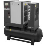 Compressor de Ar Parafuso com Secador Integrado 15HP 9Bar 260L SRP4015E TS Trifásico 220V SCHULZ-970.4309-0