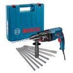 Martelete Perfurador Rompedor SDS Plus 820W GBH2-24D 7 Peças Bosch