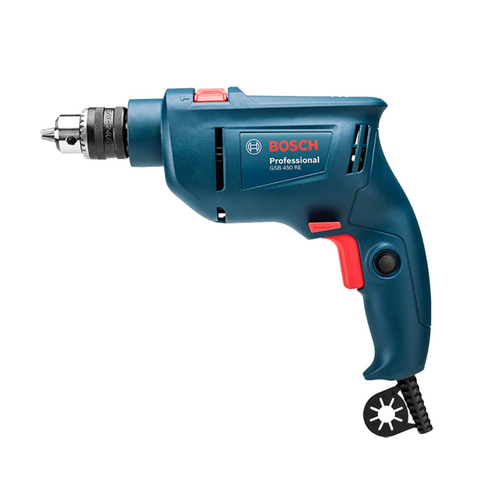 36244266-1600-1600 Furadeira de Impacto 3/8" (10mm) 450W GSB 450RE Bosch - Imagem 1