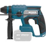 Martelete Perfurador Rompedor SDS Plus 18V 1,9kg WS2806.9 Wesco - Imagem 3