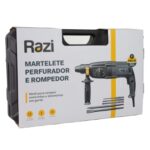 Martelete Perfurador Rompedor SDS 3J 800W Razi - Imagem 2