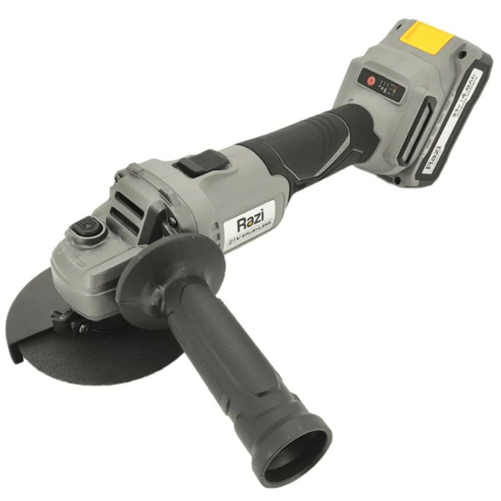36470777-1600-1600 Esmerilhadeira Angular Brushless 4,0AH 21V Razi - Imagem 1