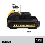 Kit Furadeira Parafusadeira de Impacto + Paraf Imp DCK202C2T-BR Dewalt - Imagem 5