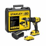 Furadeira Parafusadeira de Impacto 1/2" 20V 2 Bat SCD712D2K-BR Stanley