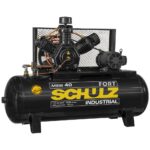 Compressor de Ar 40 Pés 425L Motor Aberto Trifásico 220/380V SCHULZ-MSW-40/425-MTA